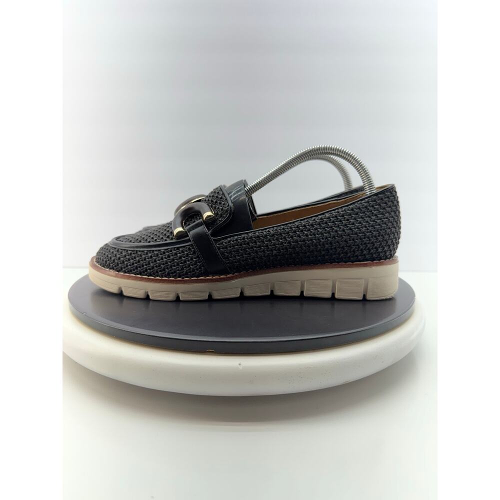 Easy Spirit Vanda Womens Sz 9M Slip On Loafers Black Casual Flats Comfort Shoes